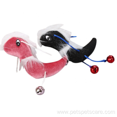 Wholesale plush ant shape cat toy with Bell